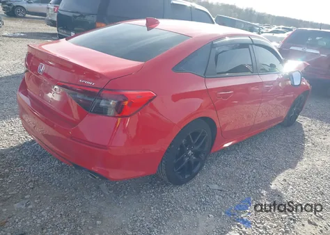 2024 Honda Civic Sport из США, поврежденный, VIN 2HGFE2F58RH516806